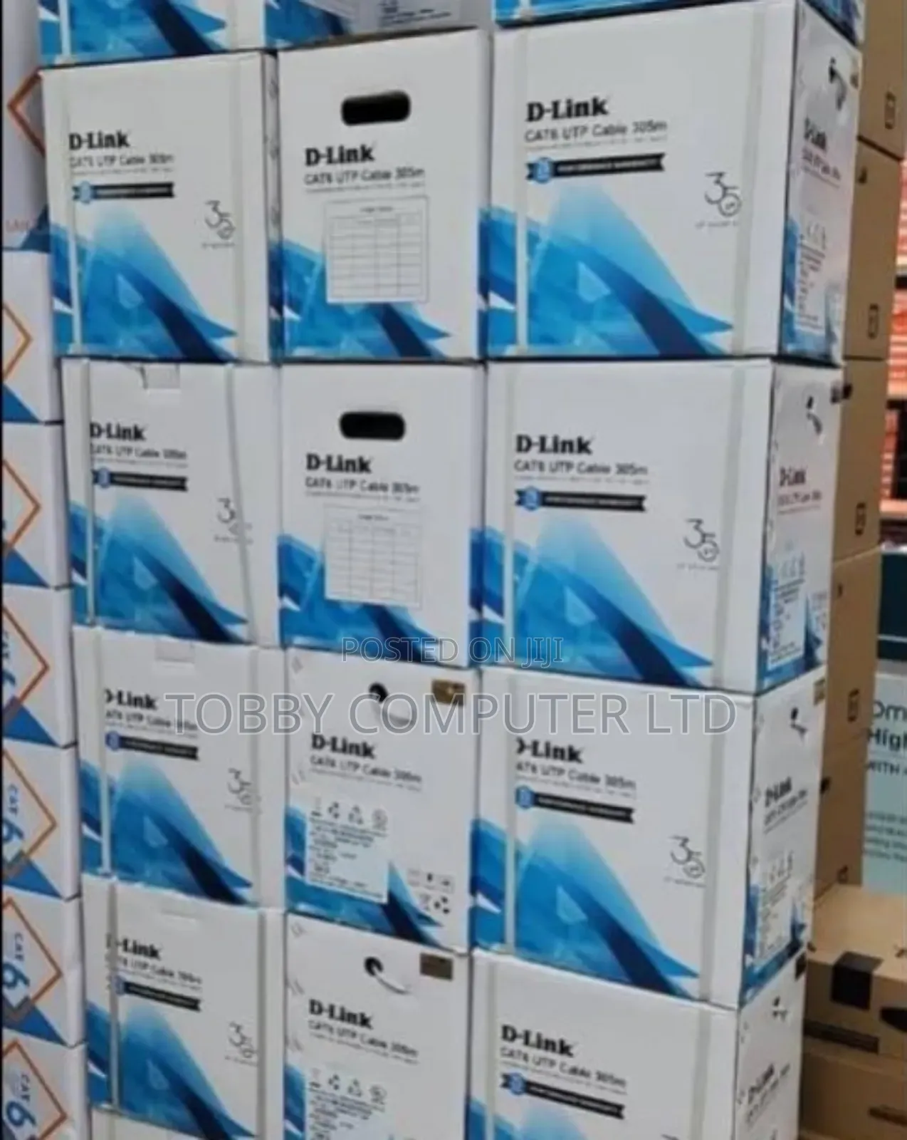 D-Link Cat6 Cable 100% Pure Copper