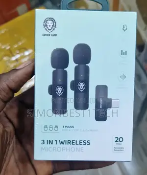 Green Lion Wireless Microphone 3 in 1