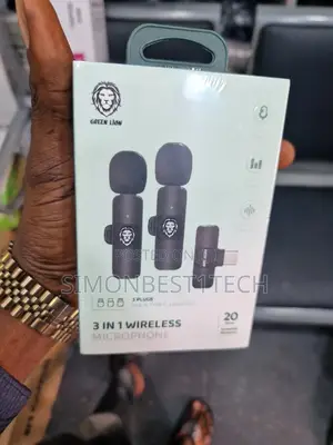 Green Lion Wireless Microphone 3 in 1