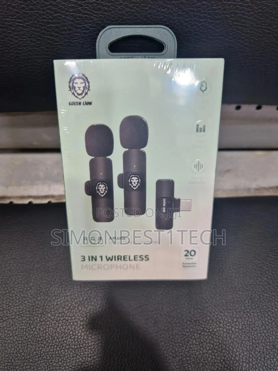 Green Lion Wireless Microphone 3 in 1