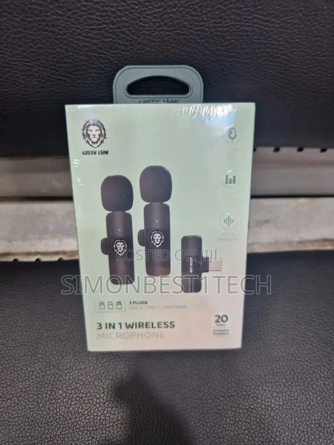 Green Lion Wireless Microphone 3 in 1