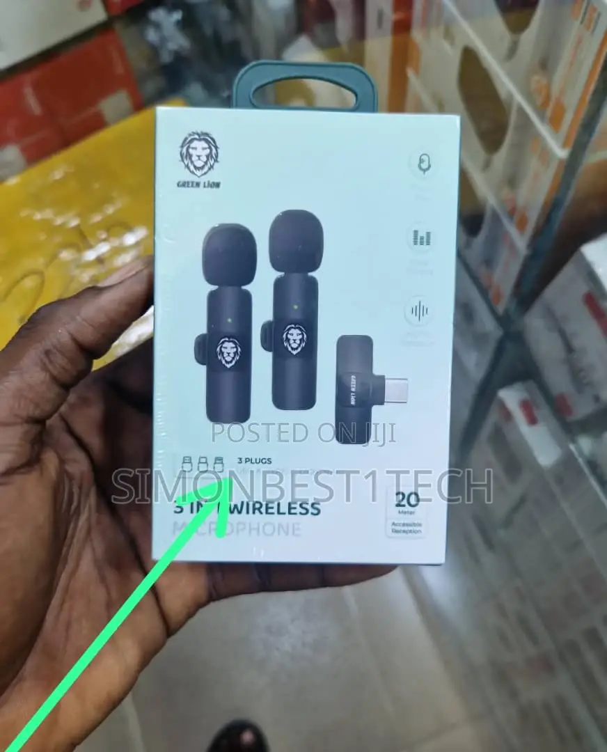 Green Lion Wireless Microphone 3 in 1
