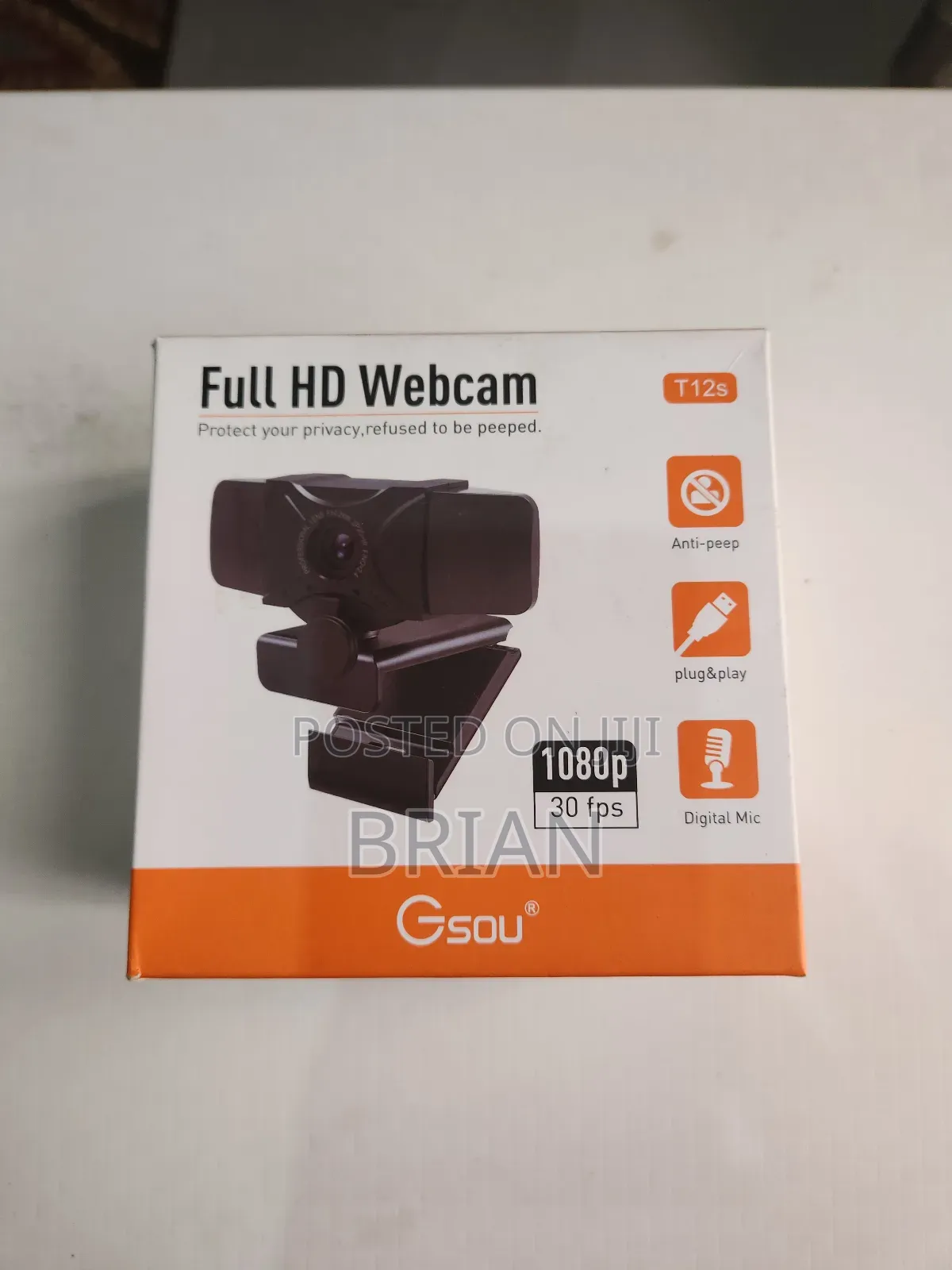 Gsou Full HD Webcam