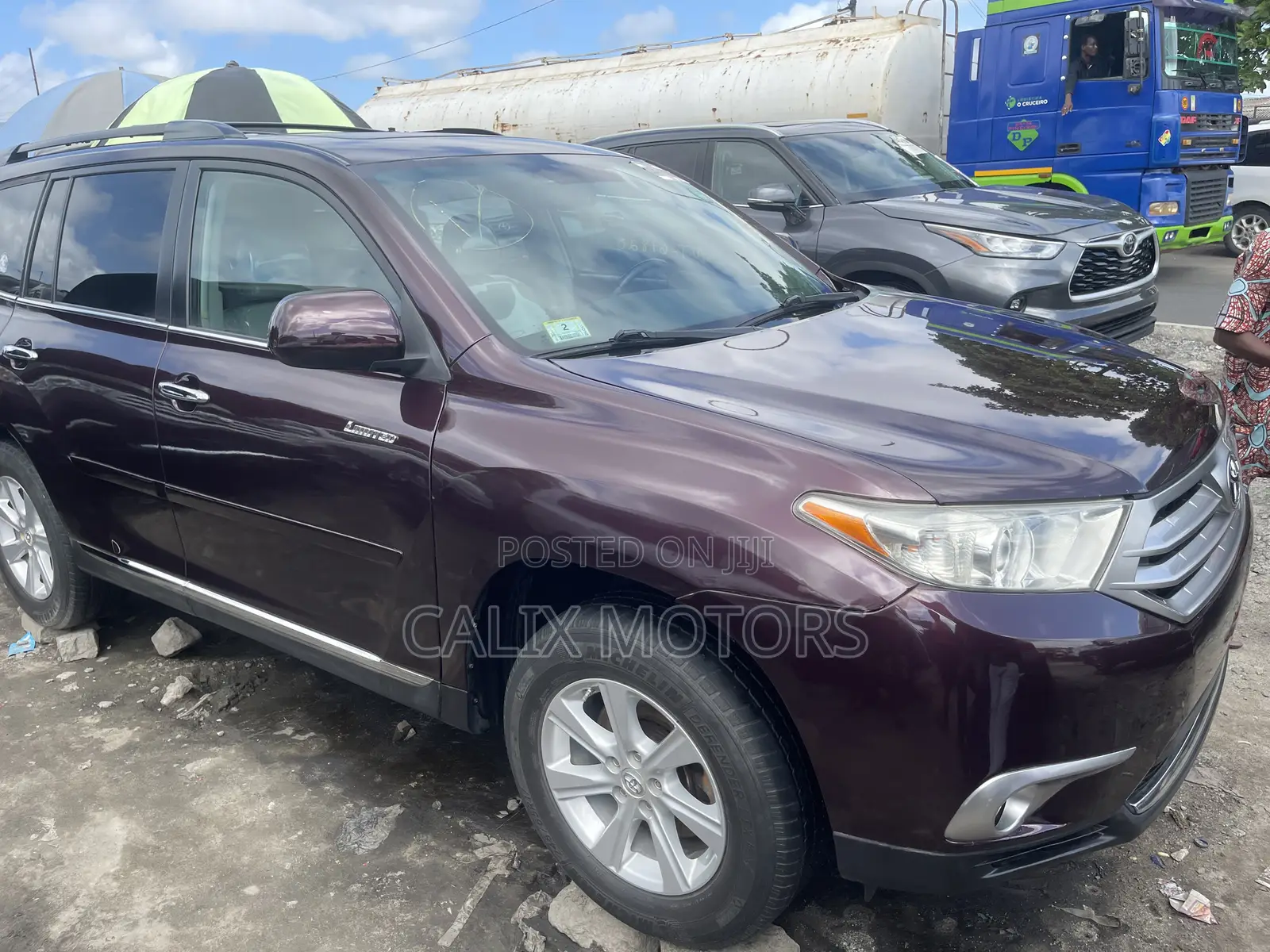 Toyota Highlander 2012 Red