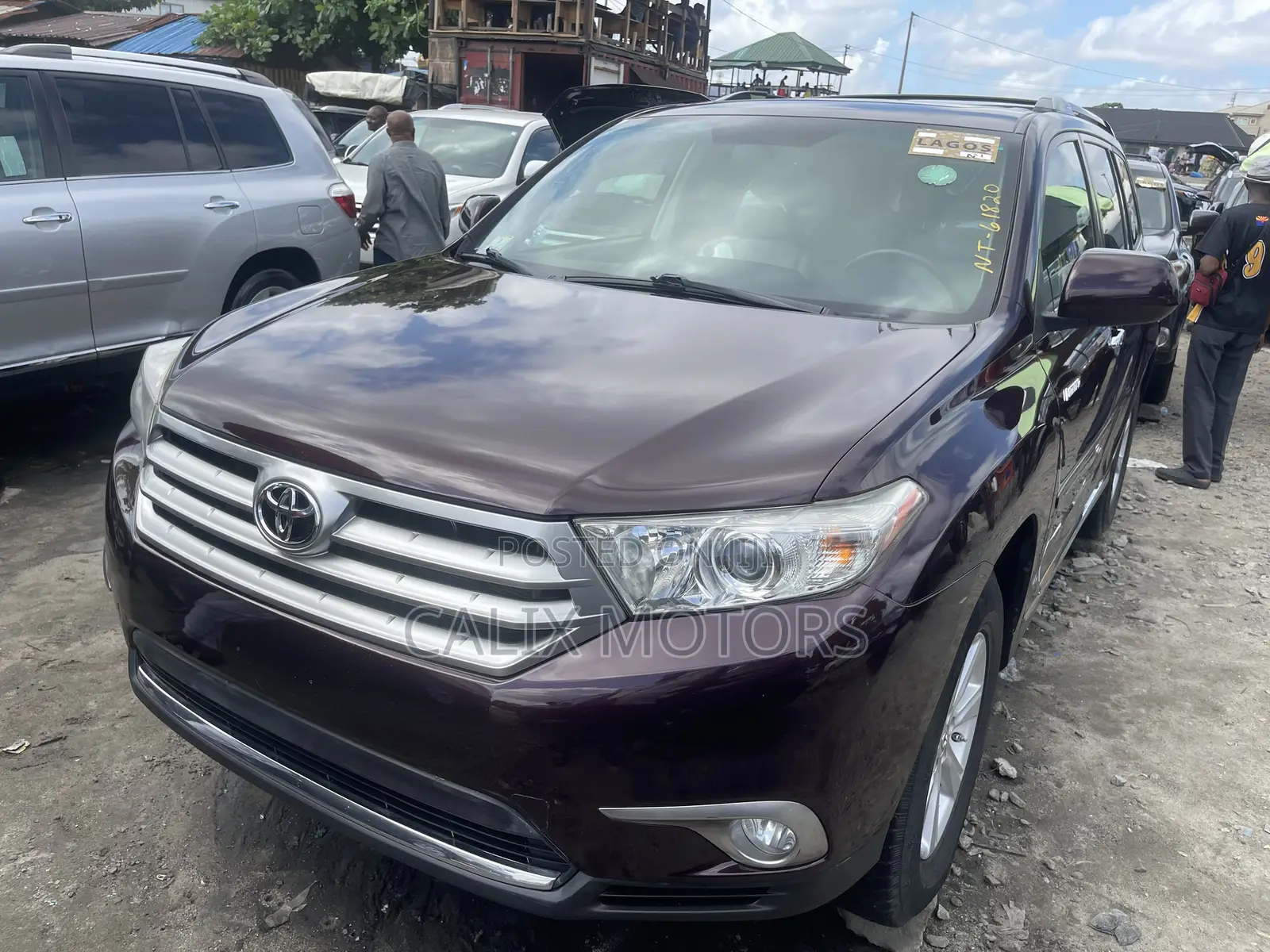 Toyota Highlander 2012 Red