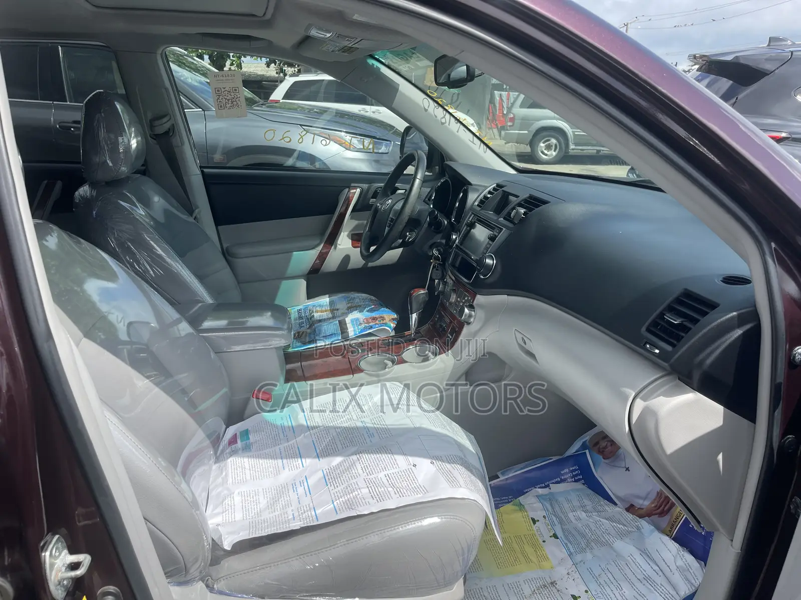 Toyota Highlander 2012 Red