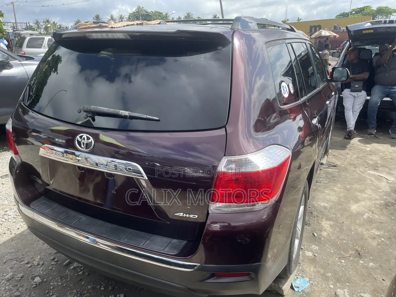 Toyota Highlander 2012 Red
