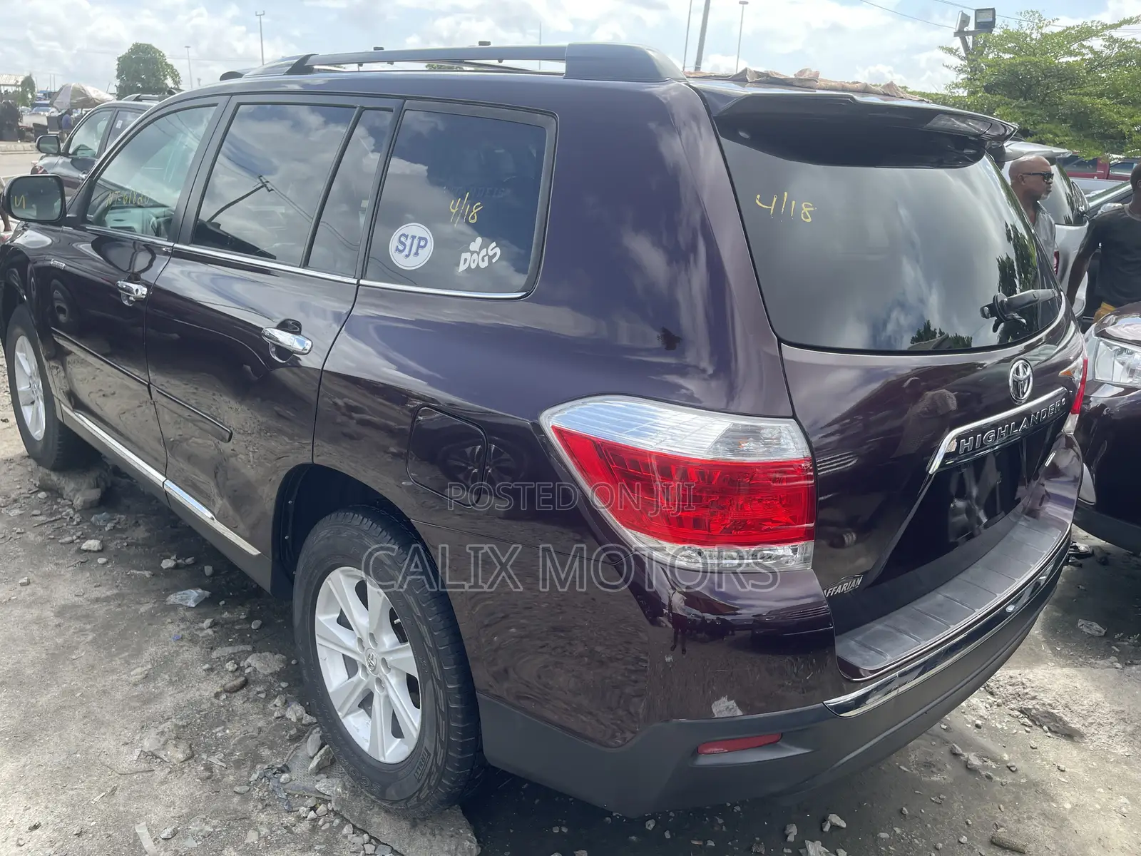 Toyota Highlander 2012 Red
