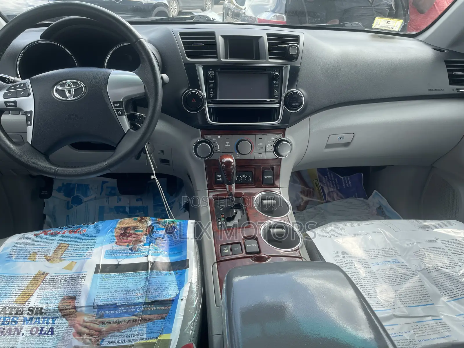 Toyota Highlander 2012 Red