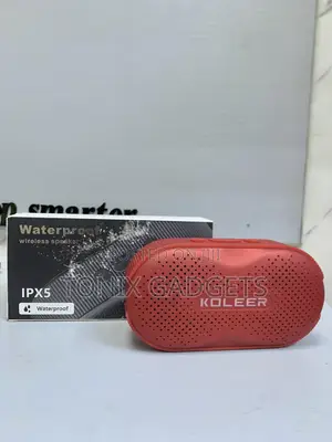 Koleer S39 Waterproof Mini Wireless Bluetooth Speaker - Red
