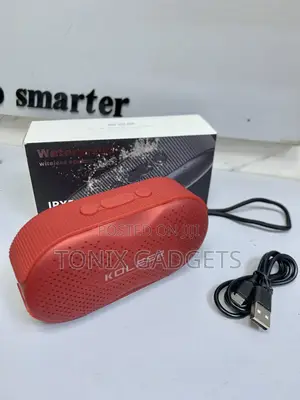 Koleer S39 Waterproof Mini Wireless Bluetooth Speaker - Red