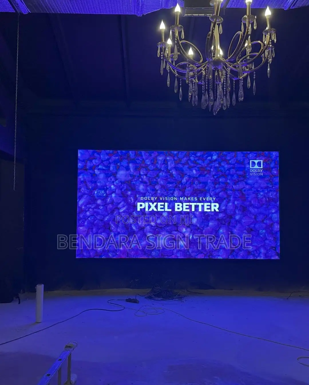 Conference Hall Video Display Screen