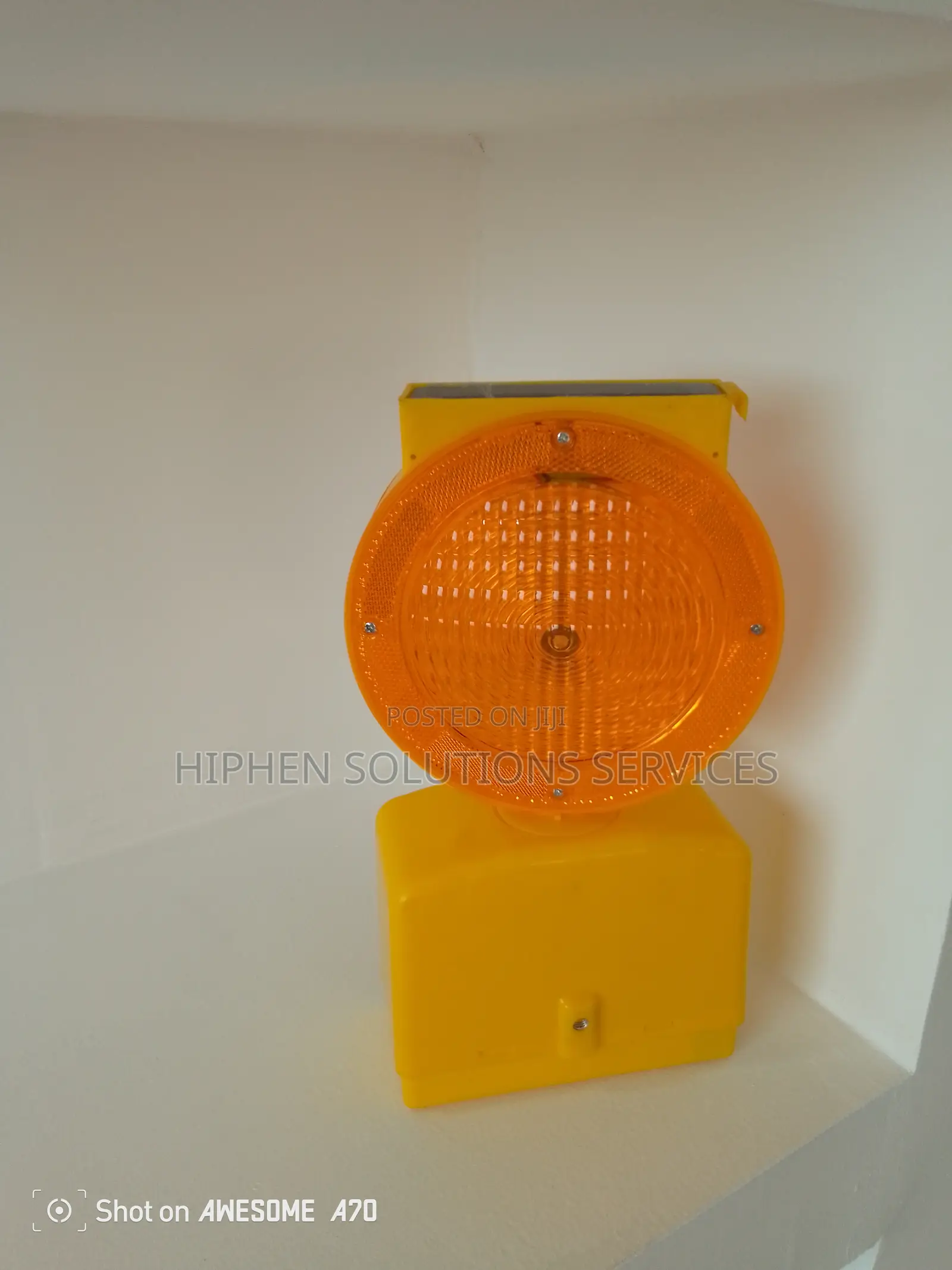 Portable Solar Warning Light