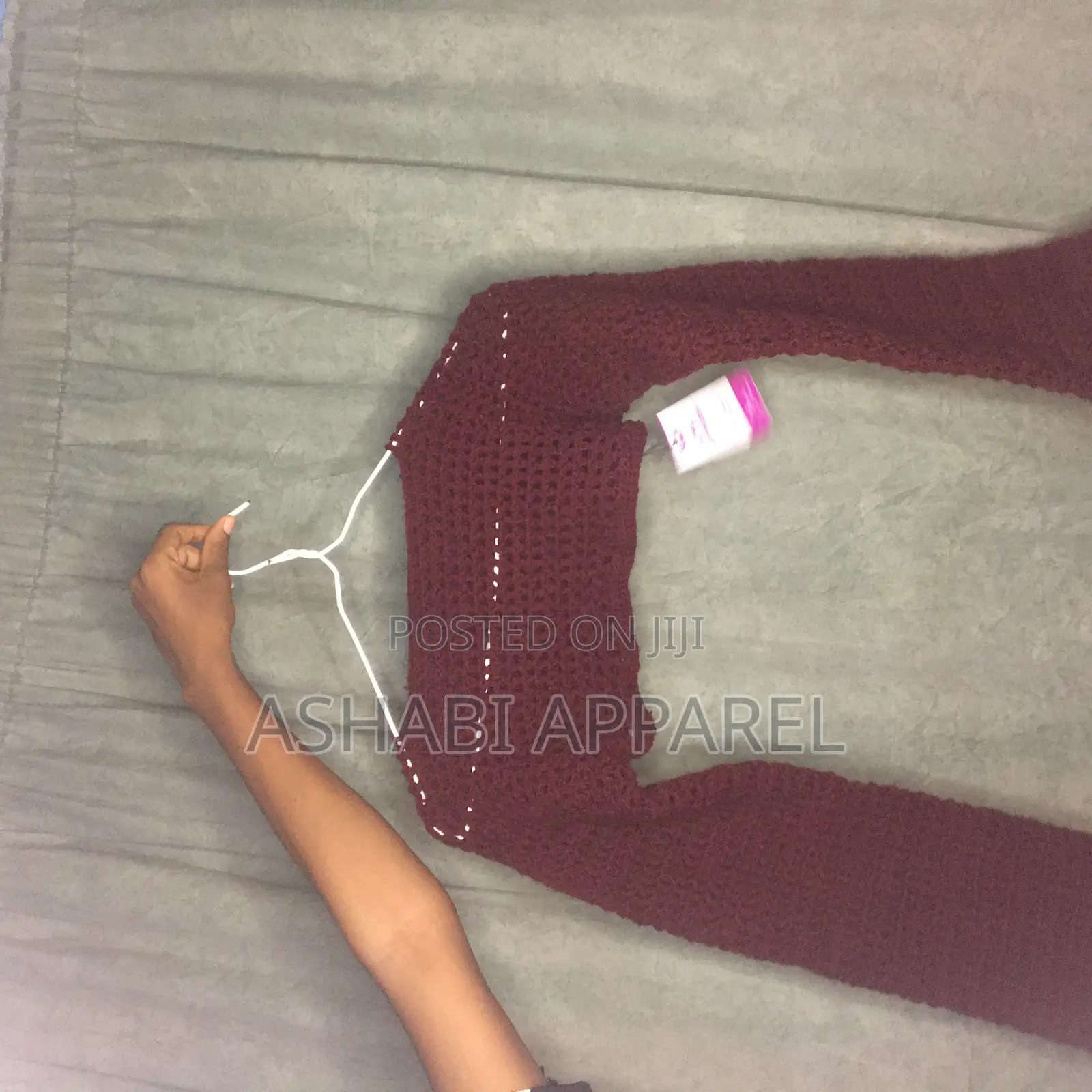 Crochet Mesh Shrug