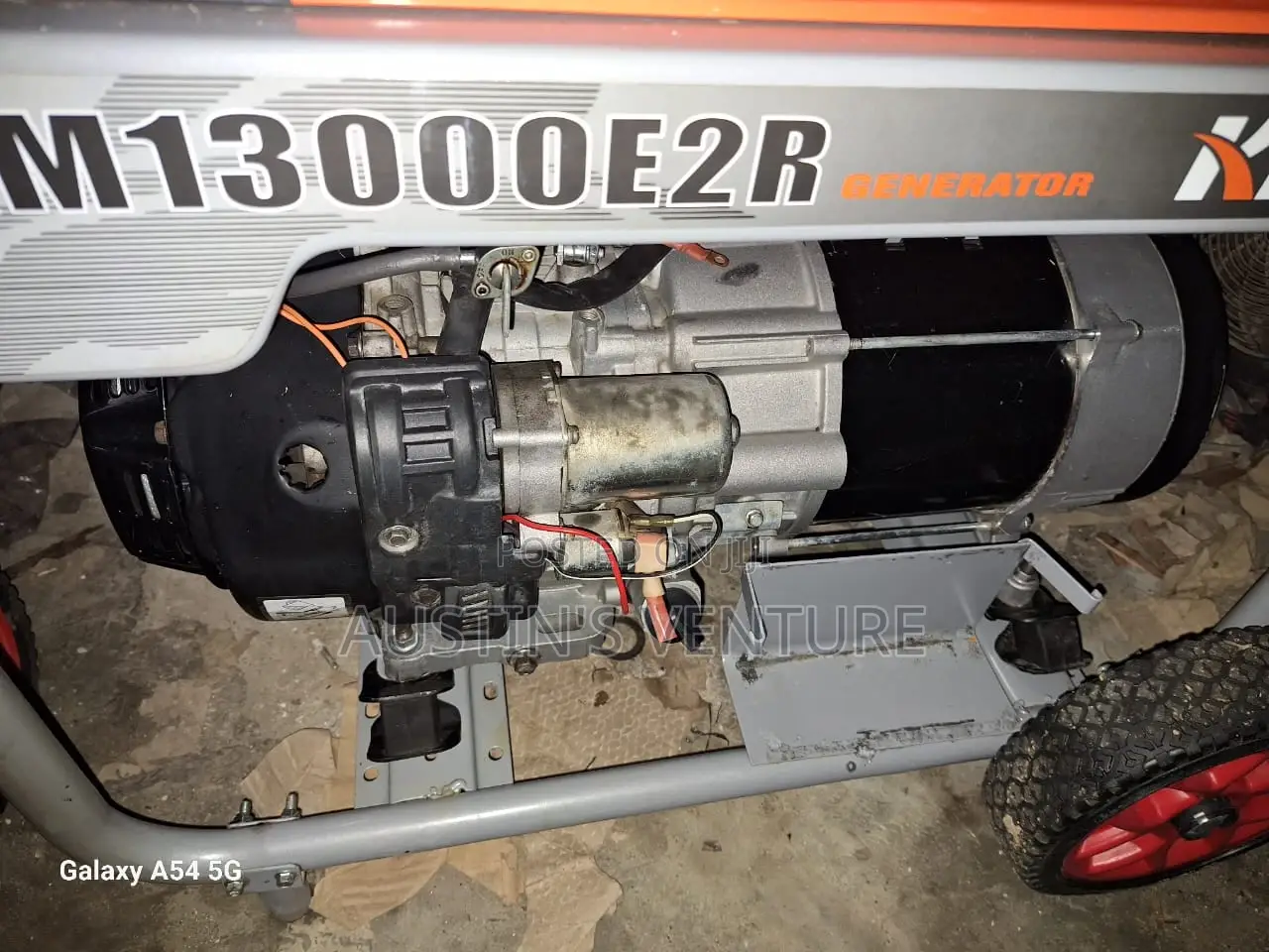 Used 8kva Kemage Generator Big Coil