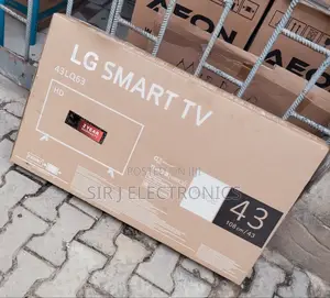 43" LG Smart UHD TELEVISION+ Netflix+ Youtube+ Warranty