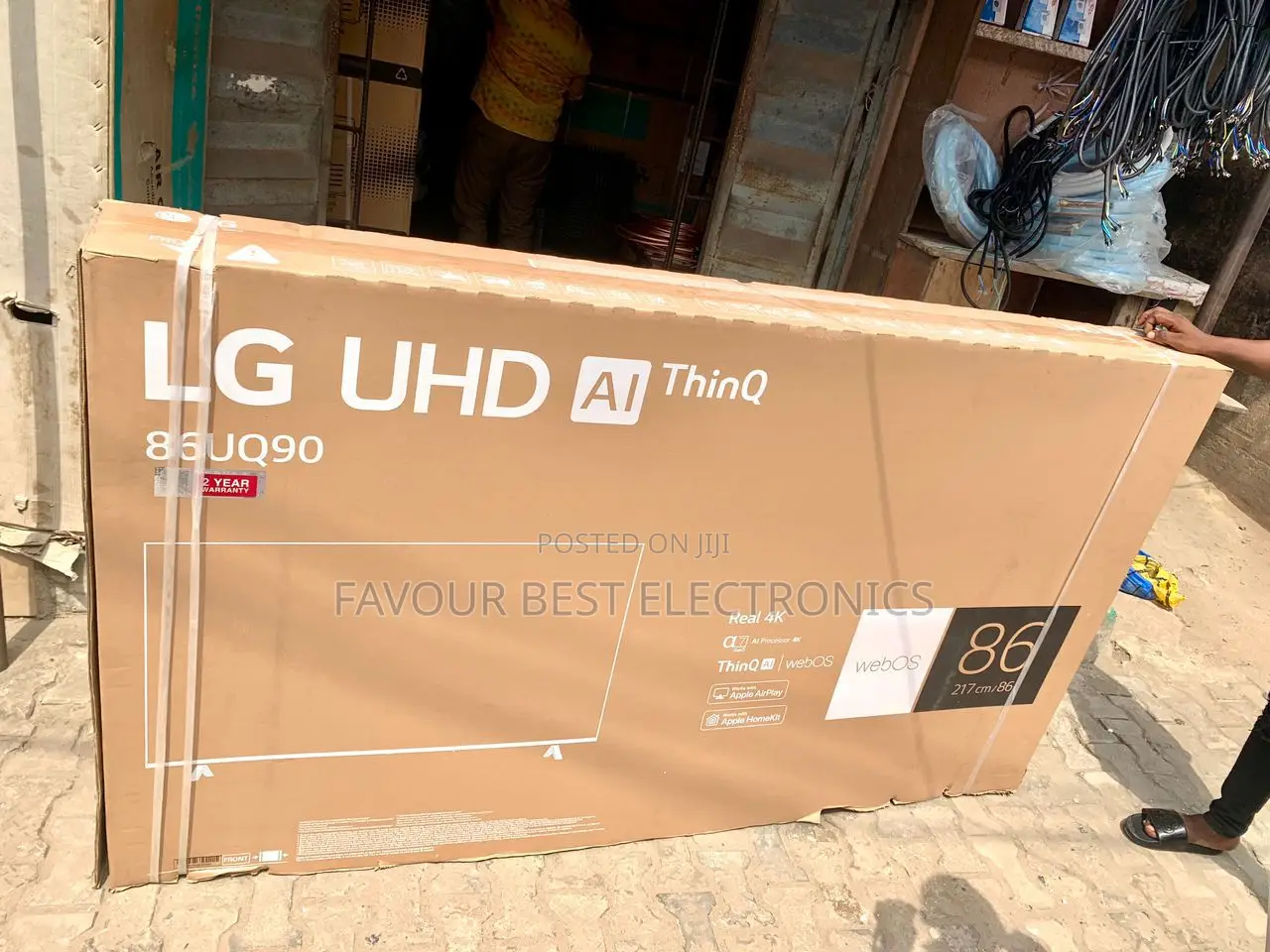 Original Lg 86" Ai Thinq Smart (Webos)Netflix Youtube App
