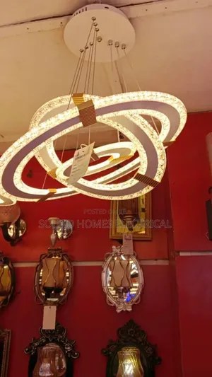 Dropping Tricolor Chandelier