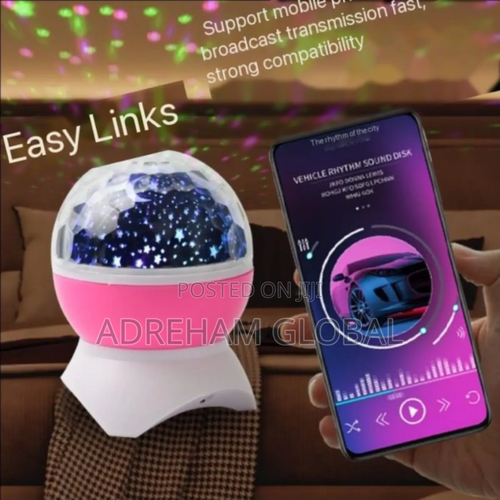 Starry Sky Night Light Projector With Bluetooth for Music