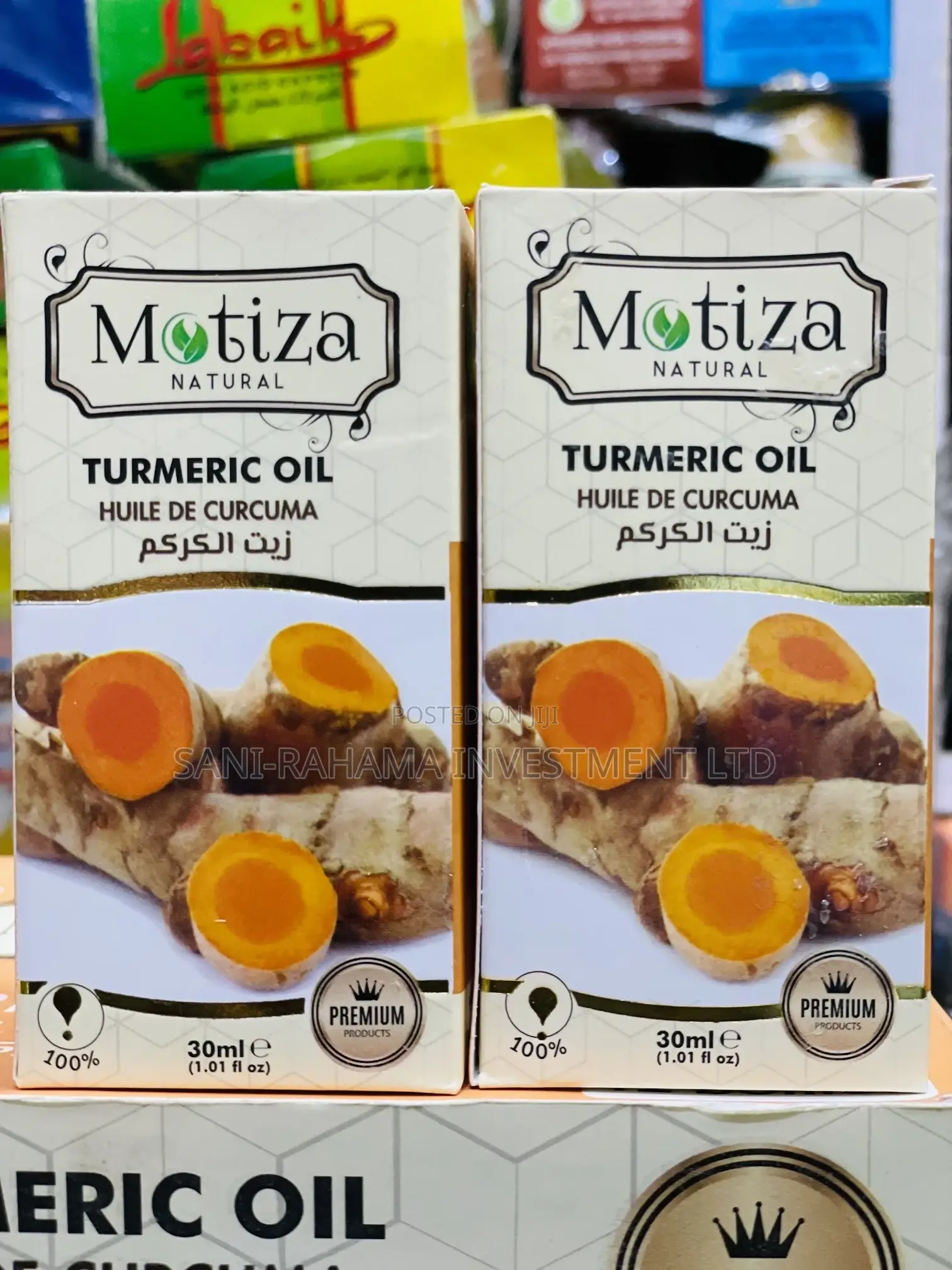 Tumeric Oil.
