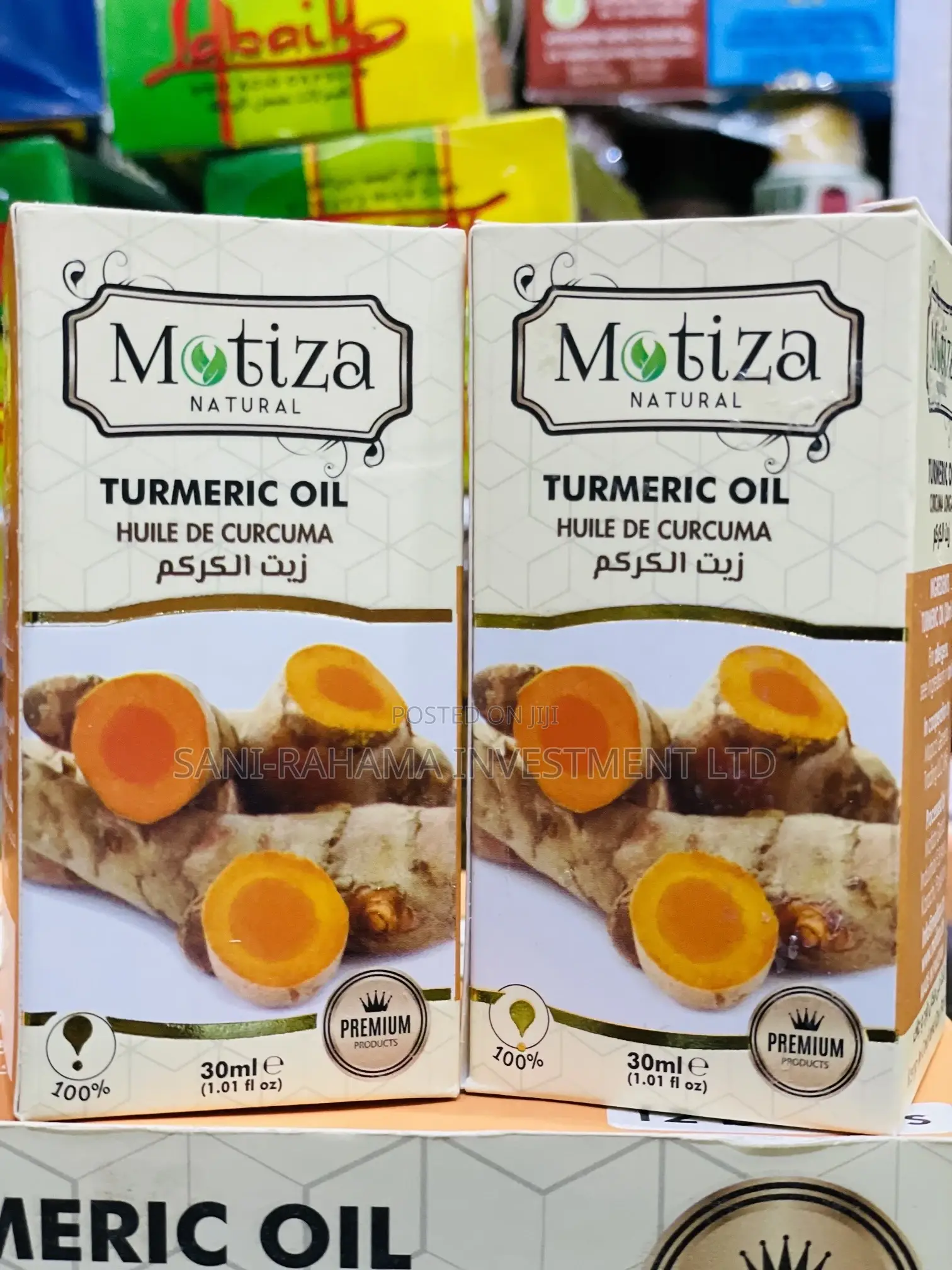 Tumeric Oil.