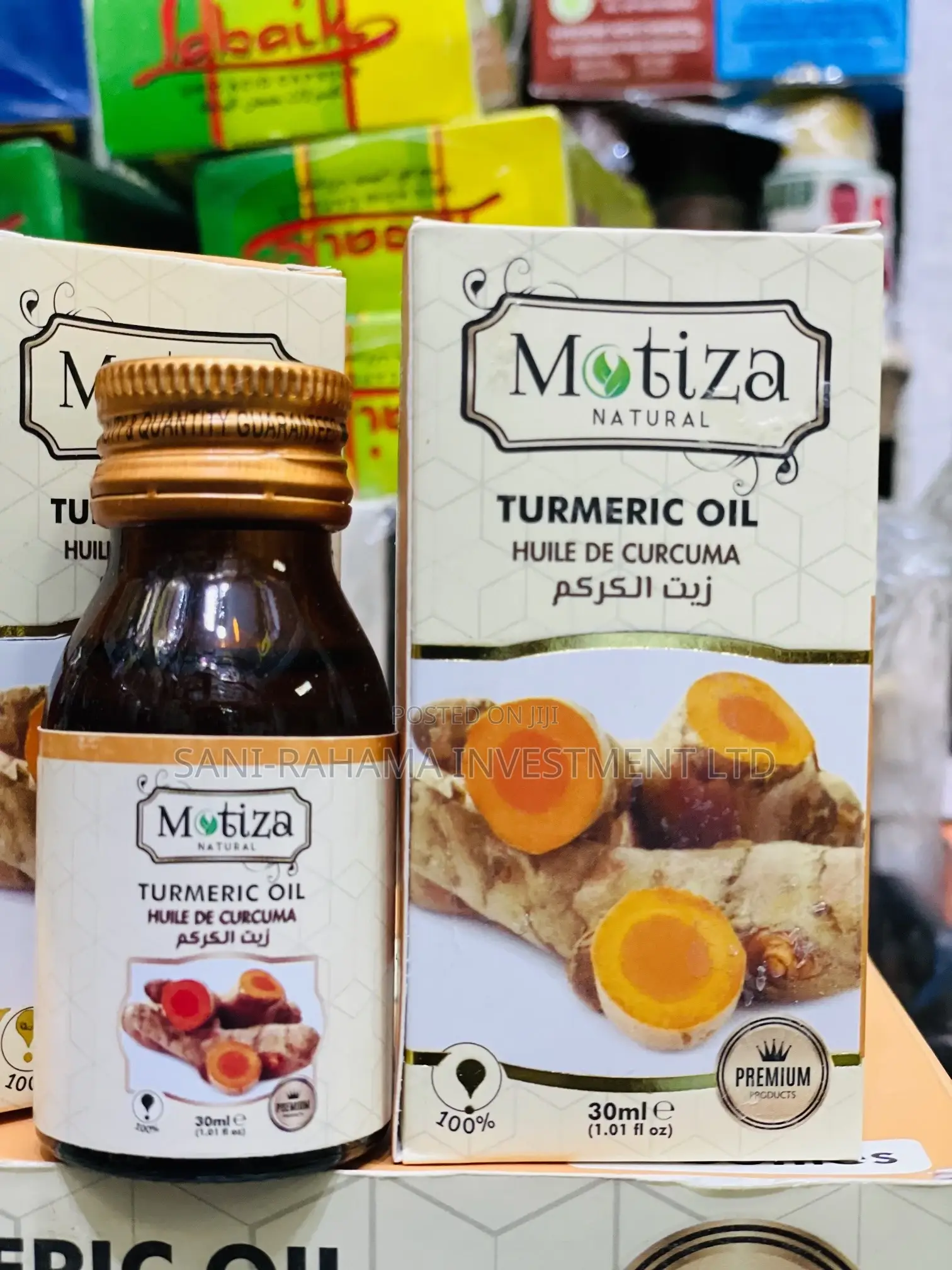 Tumeric Oil.
