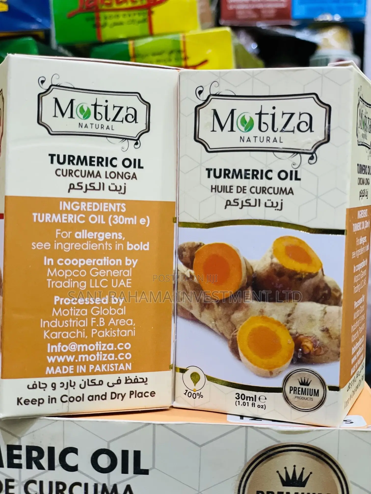 Tumeric Oil.