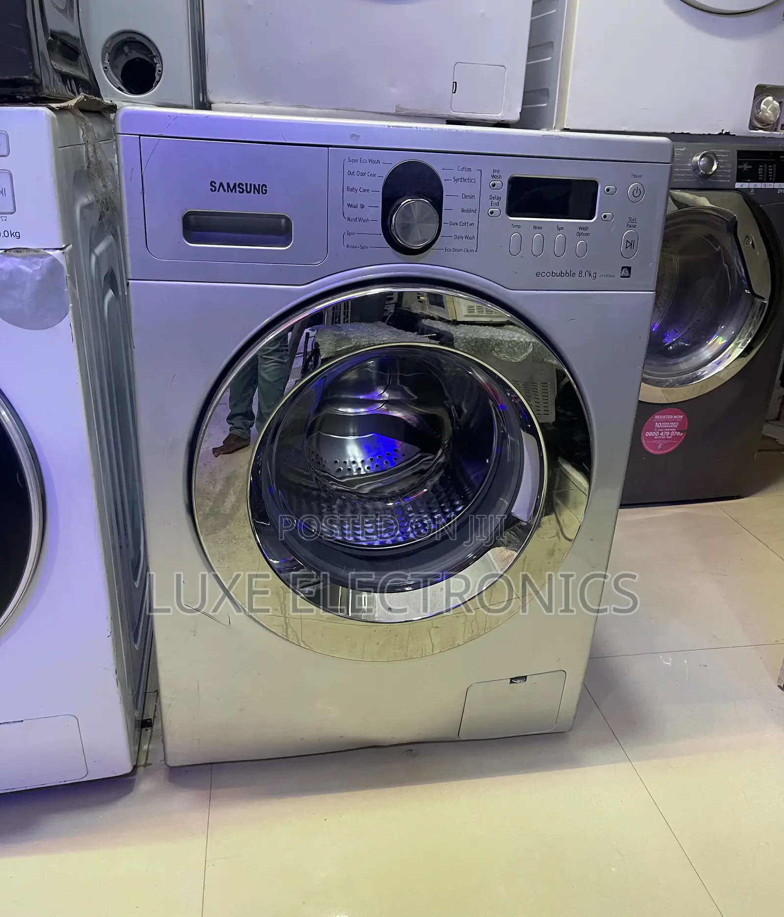 8kg Samsung Eco Bubble Automatic Washing Machine Uk Used