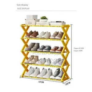 5-Layer Shoe Rack (Space for 15pairs)