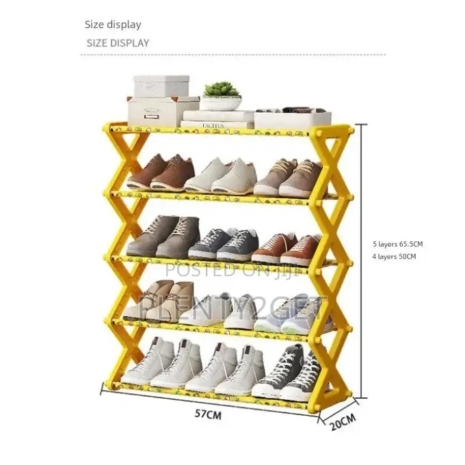5-Layer Shoe Rack (Space for 15pairs)