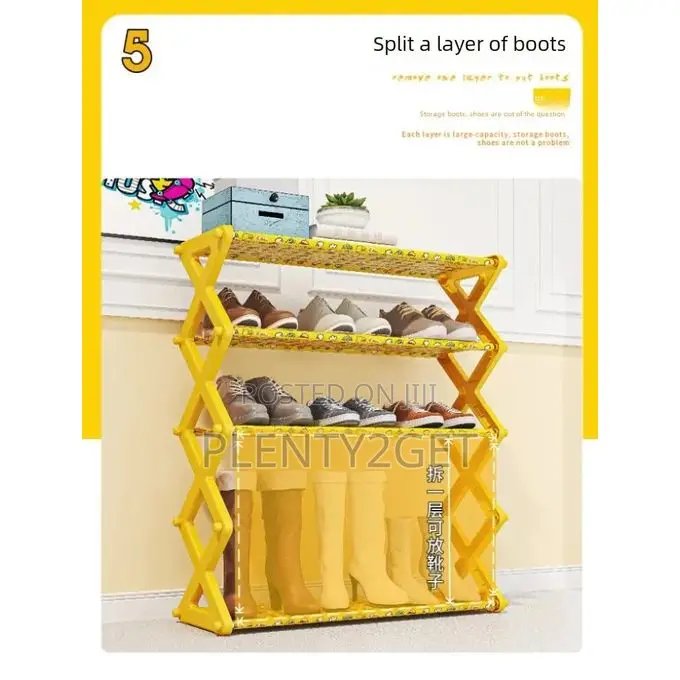 5-Layer Shoe Rack (Space for 15pairs)