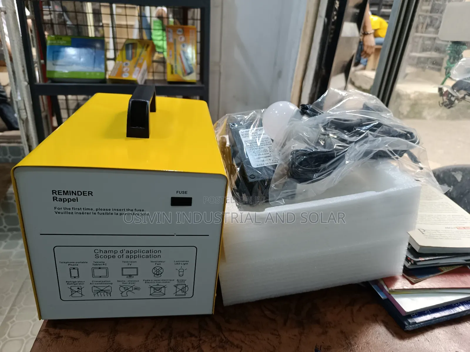 KTJ 800w Solar Generator With 800w Mini Panel