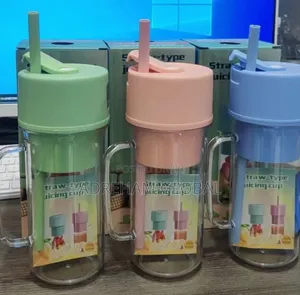 500ml Rechargeable Juicer Cup With Straw