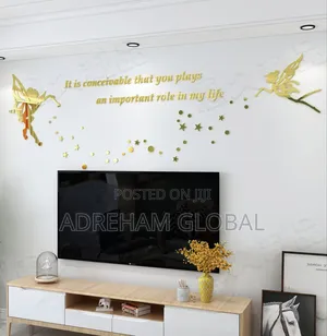 3D Classic Acrylic Wall Sticker Home Decor Design 4