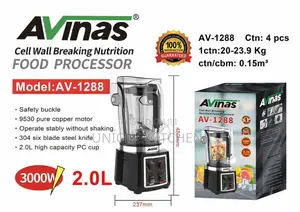 Powerful Avinas 3000 Watts Blender With Sound Proof