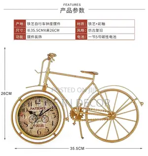 Big Gold Bicycle Statue