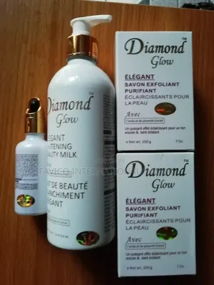 Diamond Glow Elegant Whitening Beauty Milk Set