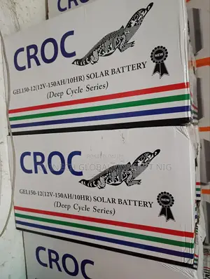 12v. 150ah Croc Dry Cell Battery