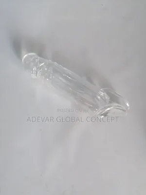 Soft Delay Penis Sleeve Reusable Extender Condom 4cm - Clear
