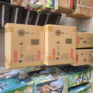 Solar Rechargeable Fan 16inches