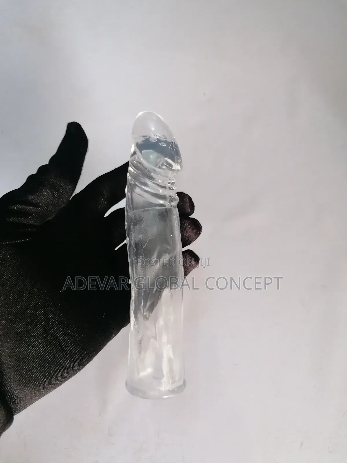 LZDUATAN Soft Silicone Delay Reusable Extender Condom - 7cm