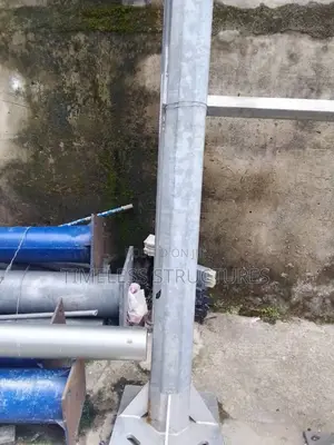 Hexagonal Foreign Solar Poles