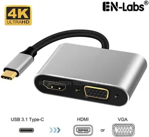 Photo - USB-C Type-C to HDMI VGA (Compatible Thunderbolt 3 Port)