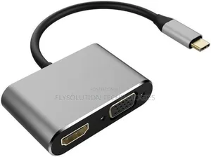 USB-C Type-C to HDMI VGA (Compatible Thunderbolt 3 Port)