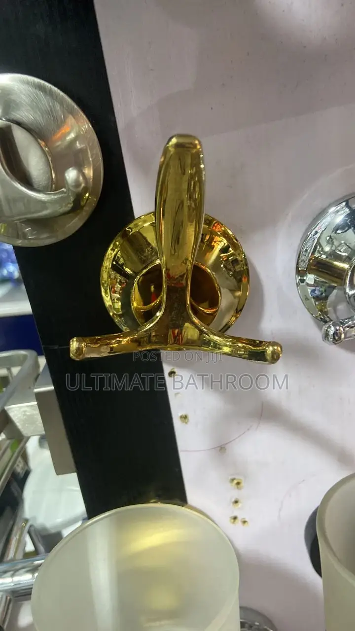 Double Gold Clothe Hook