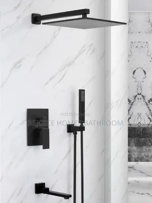 Black Condict Shower 5 Ways