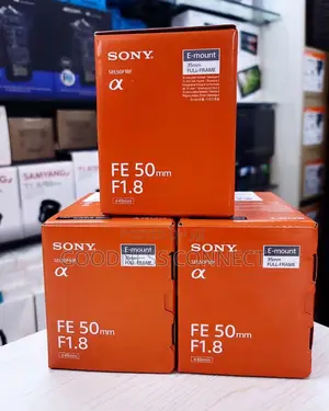 Sony Fe 50mm F1.8 Lens