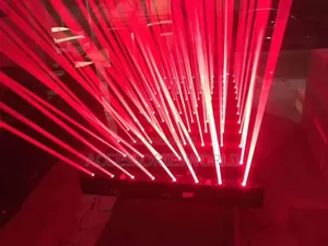 8+8 LED+Laser Beam Moving Head Light