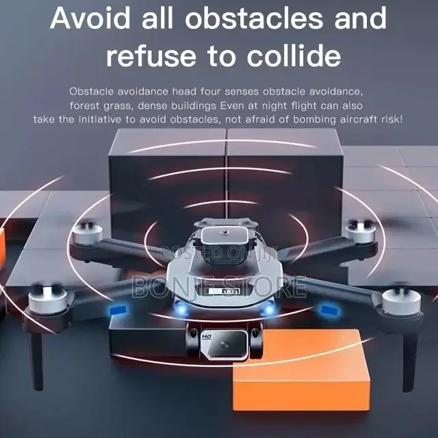 S150 Rc Drone, Hd Dual Camera, Obstacle Avoidance, Remote