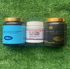Healthway Vision Vitale + Mebo GI + B Carotene Caps Cure